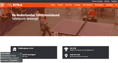 Desktop Screenshot of nttb.nl